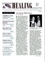 Doctor Max Gerson Resource Library Newsletters