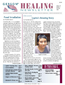 Doctor Max Gerson Resource Library Newsletters
