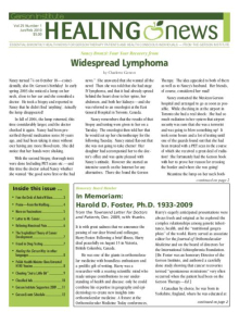 Doctor Max Gerson Resource Library Newsletters
