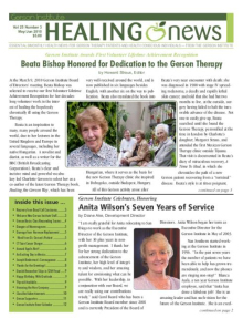 Doctor Max Gerson Resource Library Newsletters