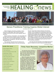 Doctor Max Gerson Resource Library Newsletters