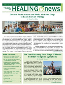 Doctor Max Gerson Resource Library Newsletters