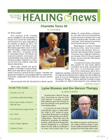 Doctor Max Gerson Resource Library Newsletters