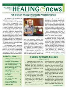Doctor Max Gerson Resource Library Newsletters
