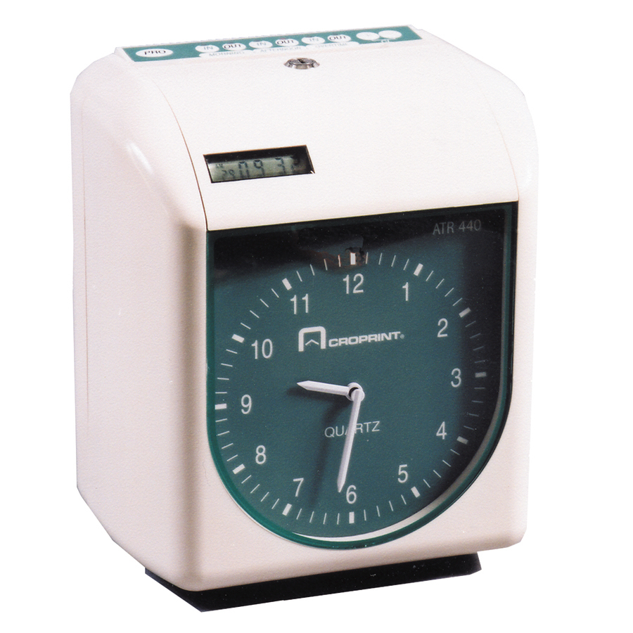 Acroprint ATR440 time clock accessories at www.raleightime.com