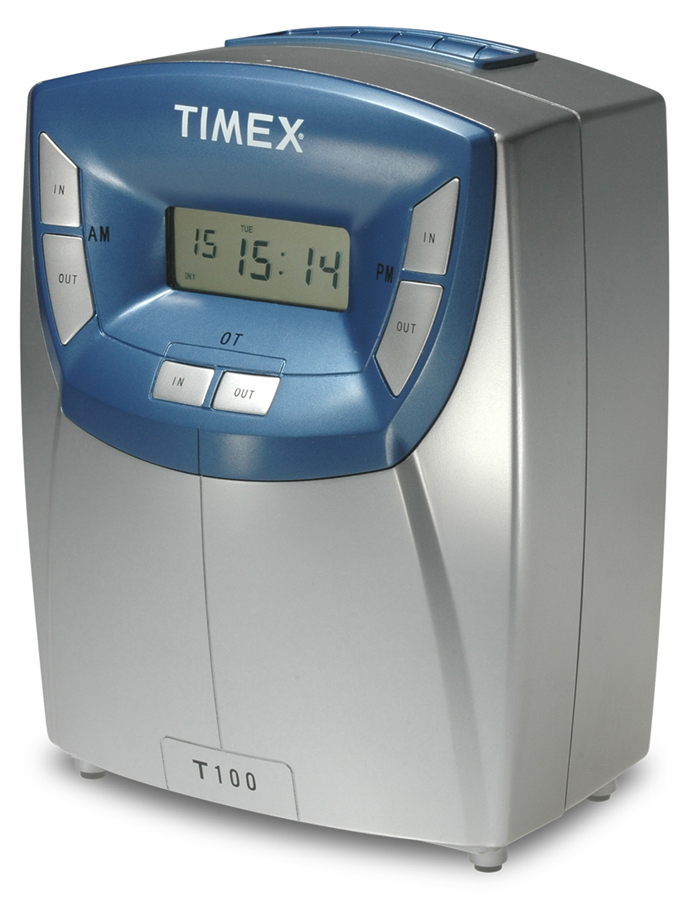 Acroprint Timex T100 time clock at www.raleightime.com