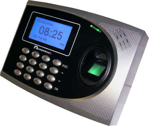 Acroprint timeQplus V3 Biometric at www.raleightime.com