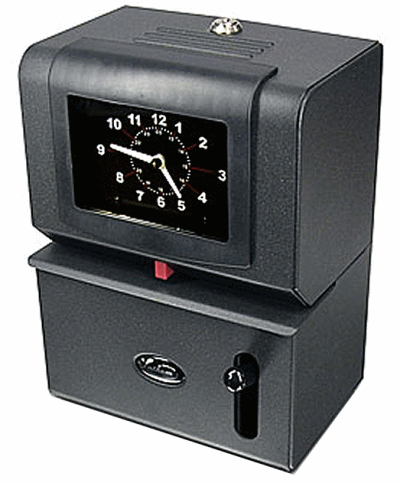 Lathem 2100 series time clock at www.raleightime.com