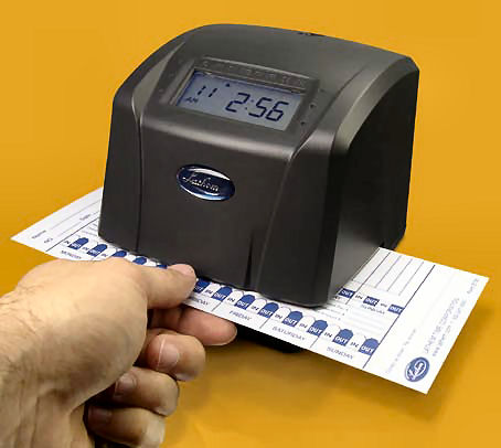 Lathem 900E time clock at www.raleightime.com