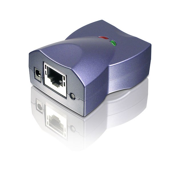 Lathem TXTOSER ethernet to serial adapter at www.raleightime.com