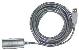 USBCABLE16 Lathem PC50 / TS100 USB Active Extension Cable at www.raleightime.com