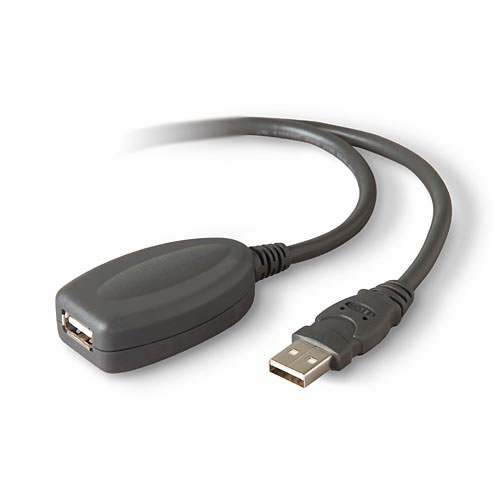 USBCABLE16 Lathem PC50 / TS100 USB Active Extension Cable at www.raleightime.com