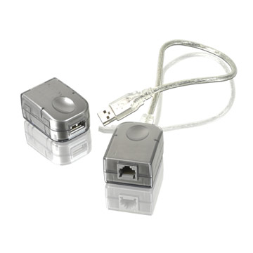 USBEXTENDER Lathem PC50 / TS100 USB Super Extender Cable at www.raleightime.com