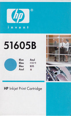 HP 51605B Blue inkjet cartridge at www.raleightime.com